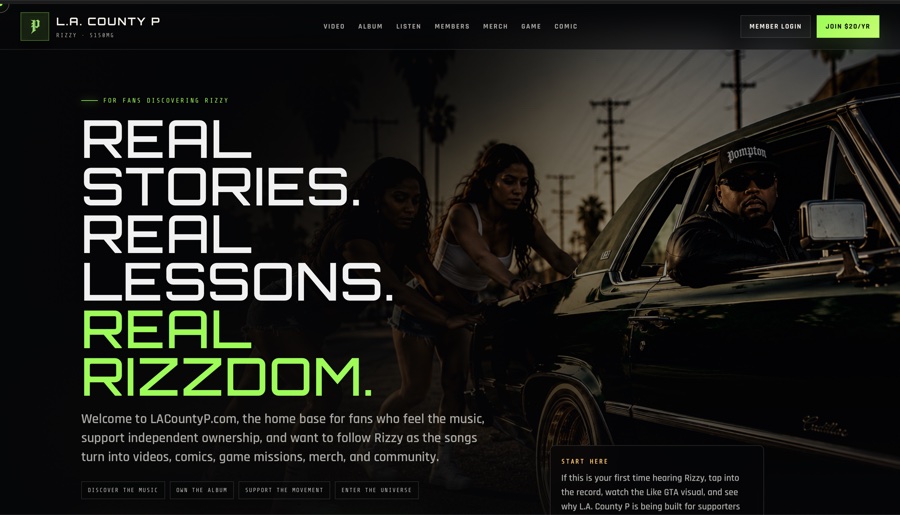 LACountyP.com project preview